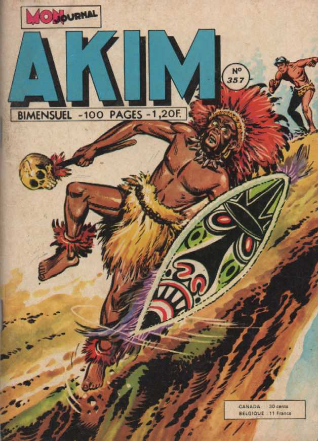 Scan de la Couverture Akim n 357